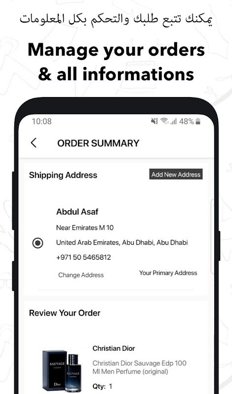 theFragrances - Perfume Shop screenshot image 1_Popularmodapk.com