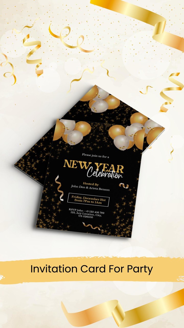 Invitation Maker, Card Maker screenshot image 7_Popularmodapk.com