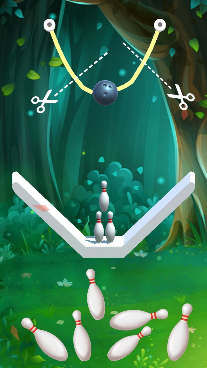 Cut The Rope Bowling screenshot image 5_Popularmodapk.com