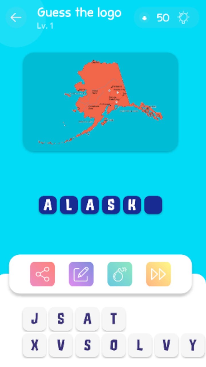 U.S States Maps Quiz screenshot image 3_Popularmodapk.com