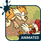 Funny Chase Animated Keyboard5.5.2_rowtechapk.com