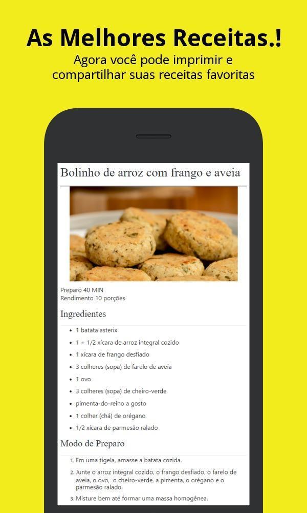 Receitas Fitness Fáceis screenshot image 30_Popularmodapk.com