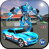 Police Car Robot Superhero<span>(Mod APK Unlocked)</span>1.0.4_rowtechapk.com