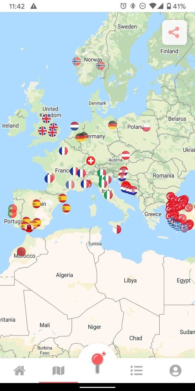 Pin Traveler: Trip Tracker Map screenshot image 4_Popularmodapk.com