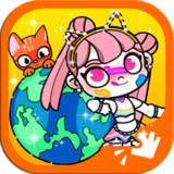 Mega World Sakura Town (Avatar Kids World compatible version)1.0_rowtechapk.com