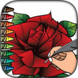 Flower Aesthetic Coloring Page5.0.0_rowtechapk.com
