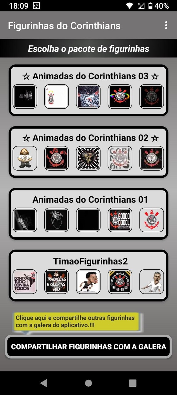 Figurinhas do Corinthians screenshot image 5_Popularmodapk.com