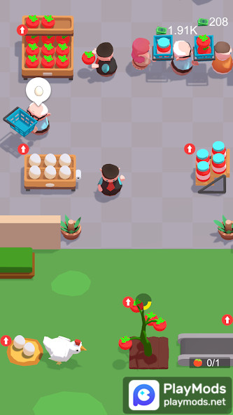 Idle Mini Mart<span>(Unlimited Money)</span> screenshot image 1_Popularmodapk.com