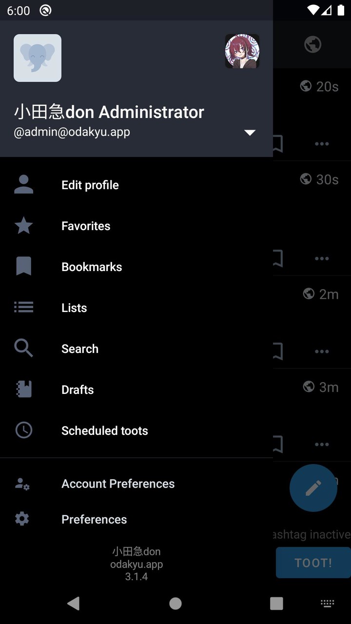Yuito - Mastodon クライアントアプリ screenshot image 4_Popularmodapk.com