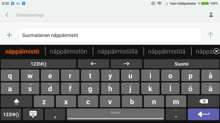 Finnish for AnySoftKeyboard screenshot image 1_Popularmodapk.com