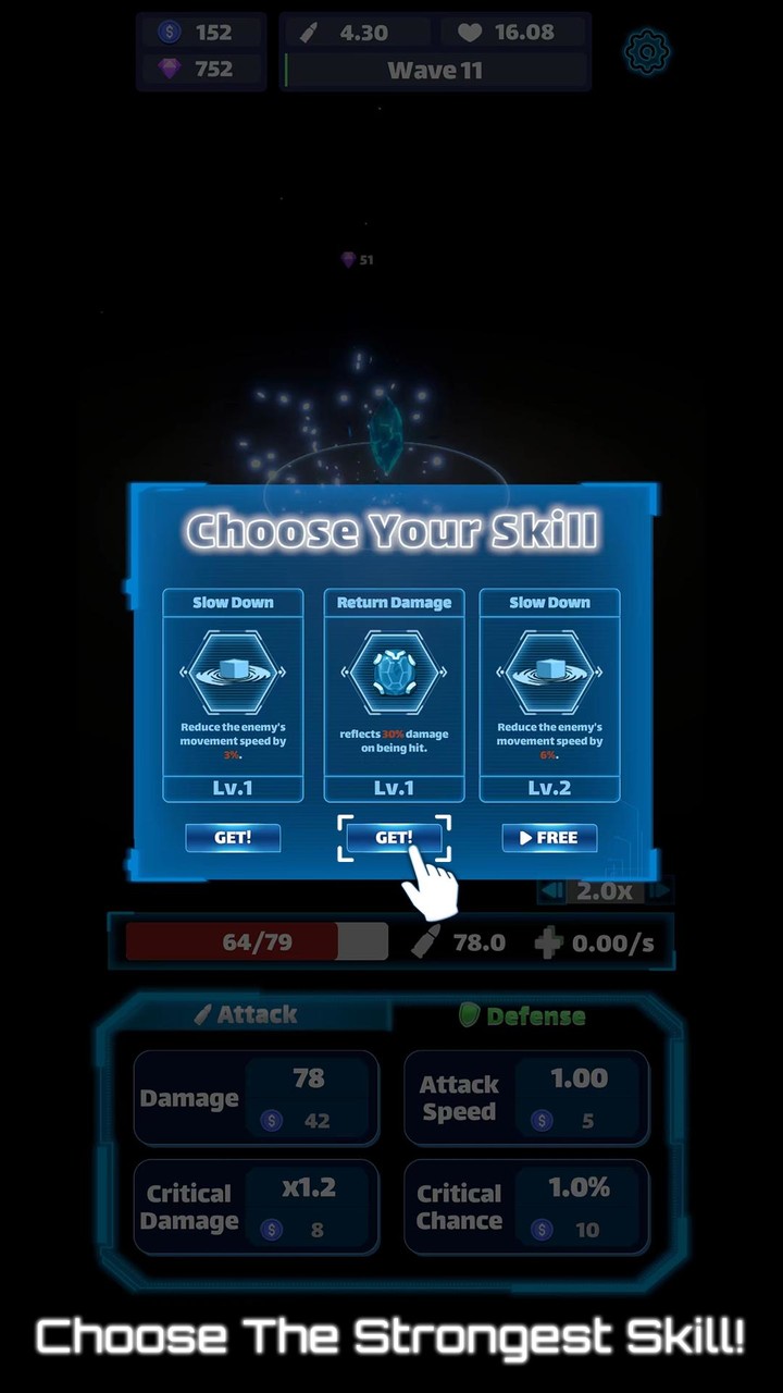 Crystal Defense Battle screenshot image 4_Popularmodapk.com