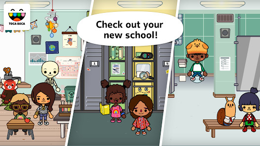 Toca Life School<span>(Unlock all content)</span> screenshot image 5_funmod.online