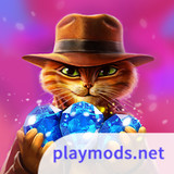 Indy Cat: Match 3 Adventure<span>(Unlimited currency)</span>1.95_rowtechapk.com