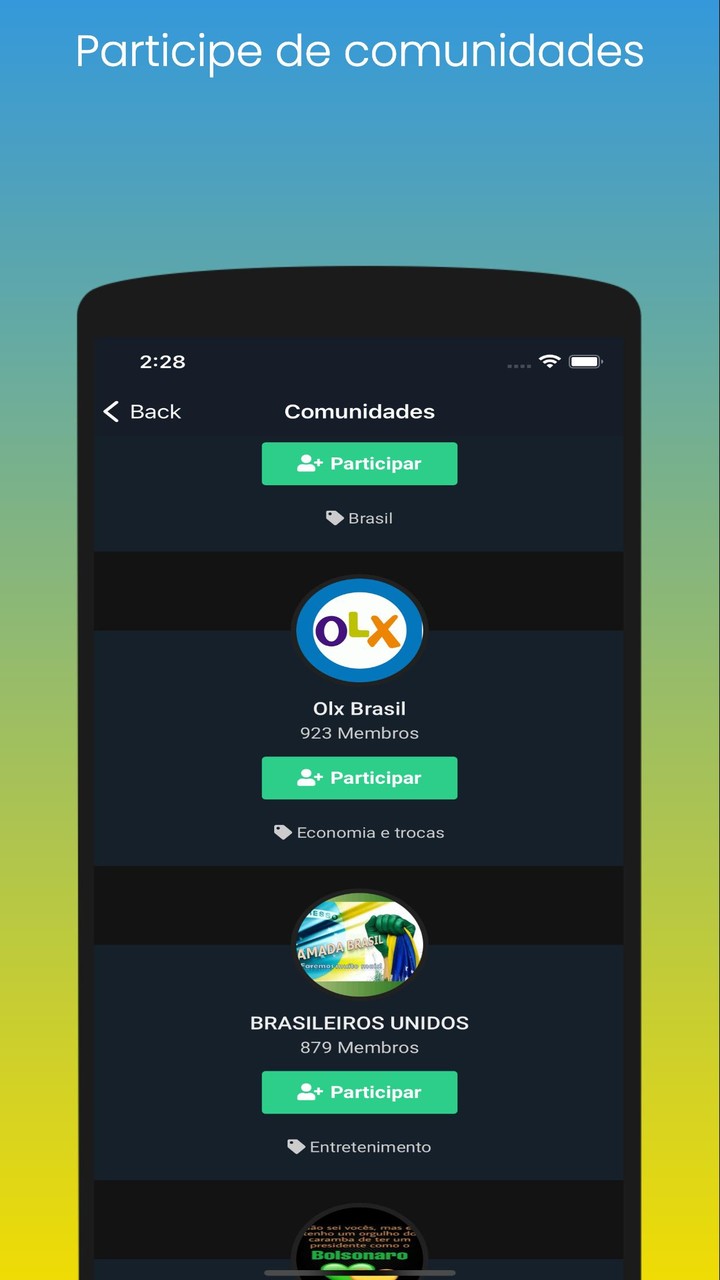 Rede Social BomPerfil screenshot image 4_Popularmodapk.com