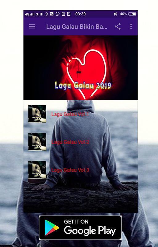 Lagu Galau Bikin Baper Terbaru screenshot image 15_Popularmodapk.com