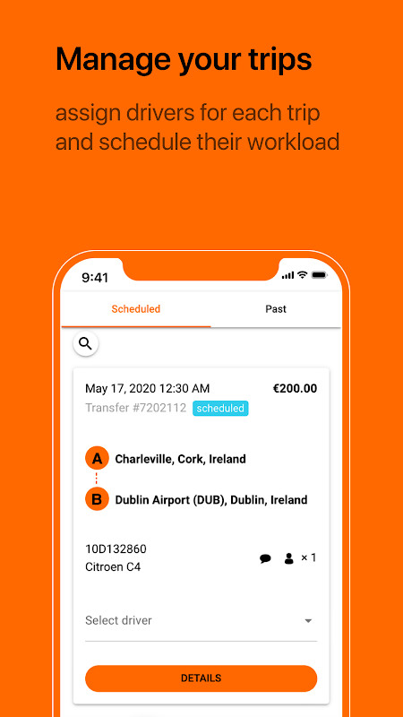 GetTransfer DRIVER screenshot image 3_Popularmodapk.com