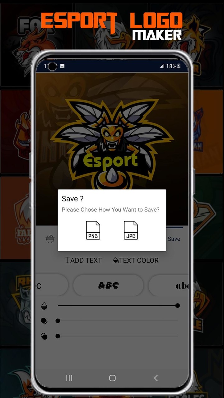 Logo Esport Maker, Gaming Logo screenshot image 11_Popularmodapk.com