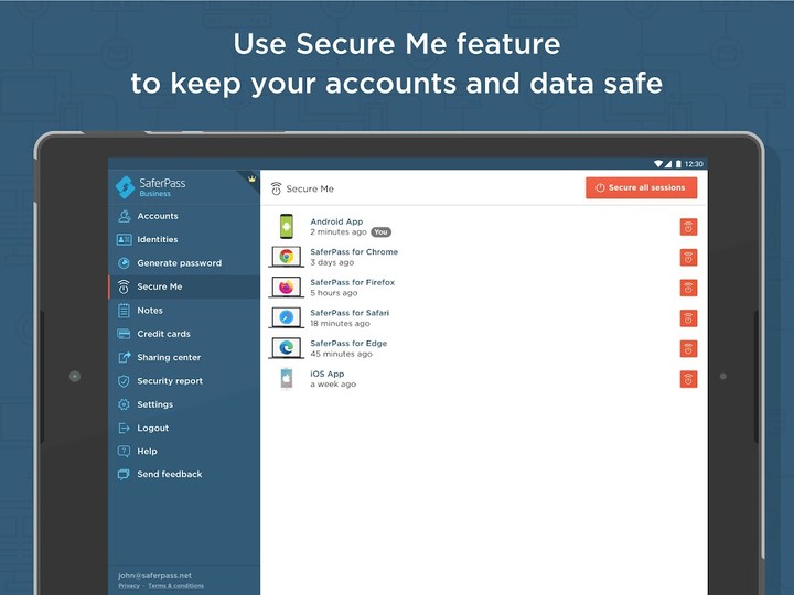 SaferPass Business Premium screenshot image 8_Popularmodapk.com