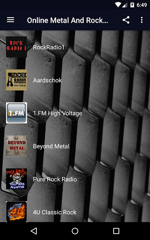 Online Metal And Rock Radio screenshot image 27_Popularmodapk.com