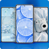 Preppy Blue Wallpaper1.2_rowtechapk.com