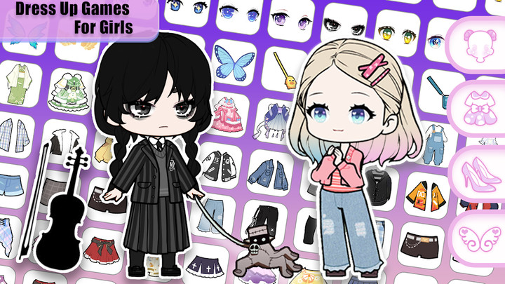 YOYO Doll: dress up games screenshot image 1_Popularmodapk.com