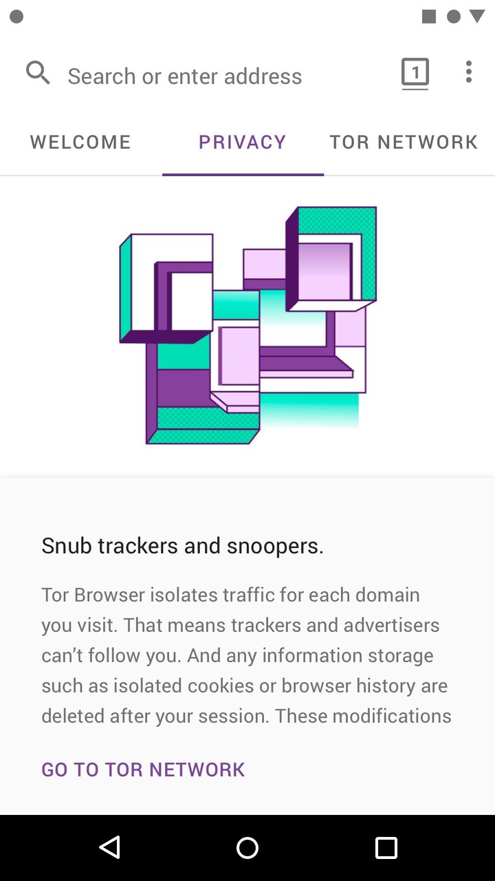 Tor Browser (Alpha) screenshot image 3_Popularmodapk.com