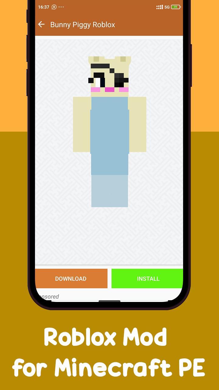 Roblox Mod for Minecraft PE screenshot image 2_Popularmodapk.com