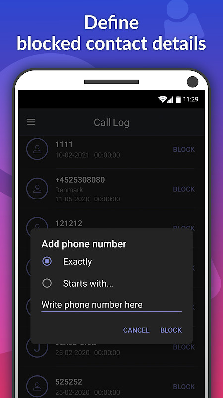 Call Blocker screenshot image 10_Popularmodapk.com