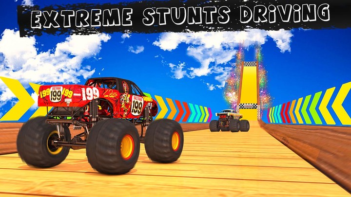 Impossible Monster Truck Stunt screenshot image 11_Popularmodapk.com