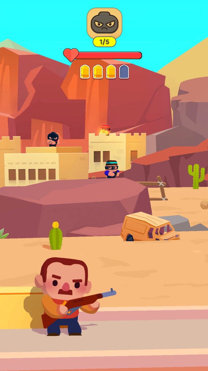 Sniper Shooter 2D screenshot image 2_Popularmodapk.com