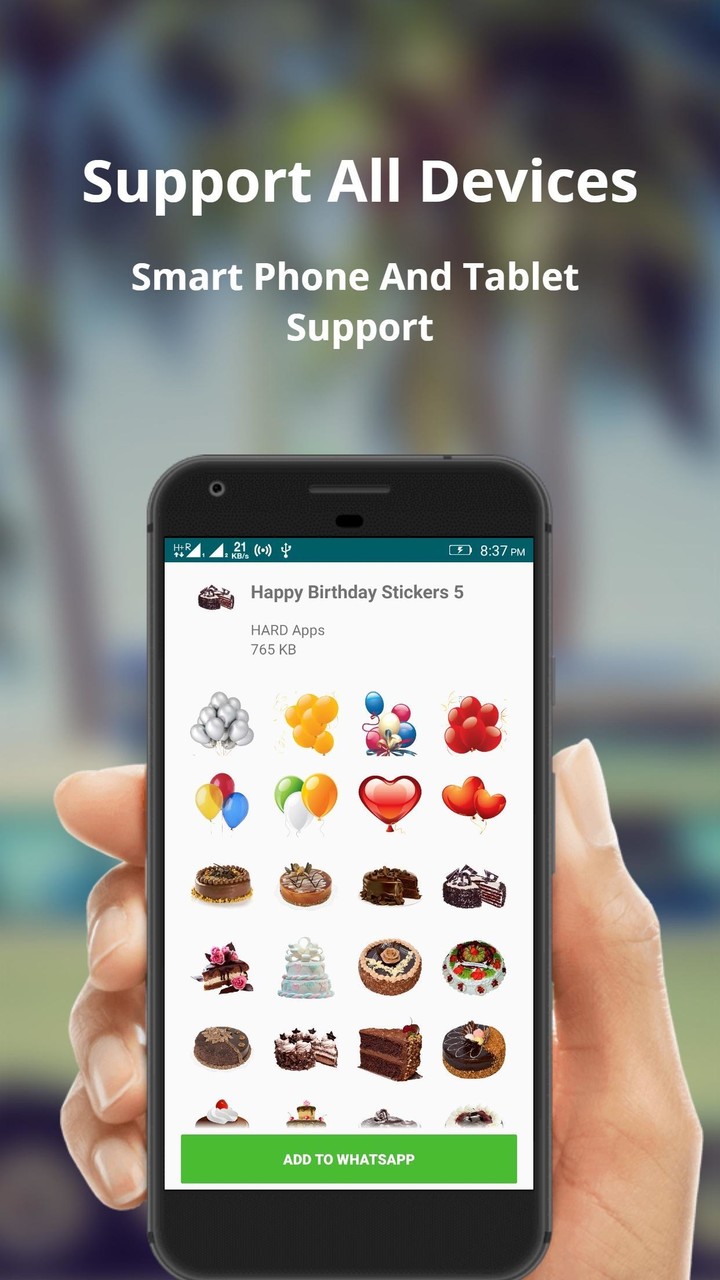 WASticker Birthday Stickers screenshot image 5_Popularmodapk.com