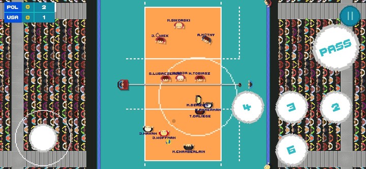Volley 22 - volleyball game screenshot image 3_Popularmodapk.com