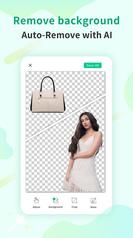 Apowersoft Background Eraser: Background Editor screenshot image 2_Popularmodapk.com