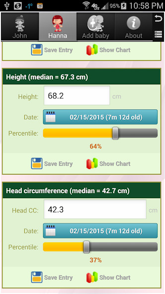 Growth Chart Pro<span>(Paid for free)</span> screenshot image 5_Popularmodapk.com