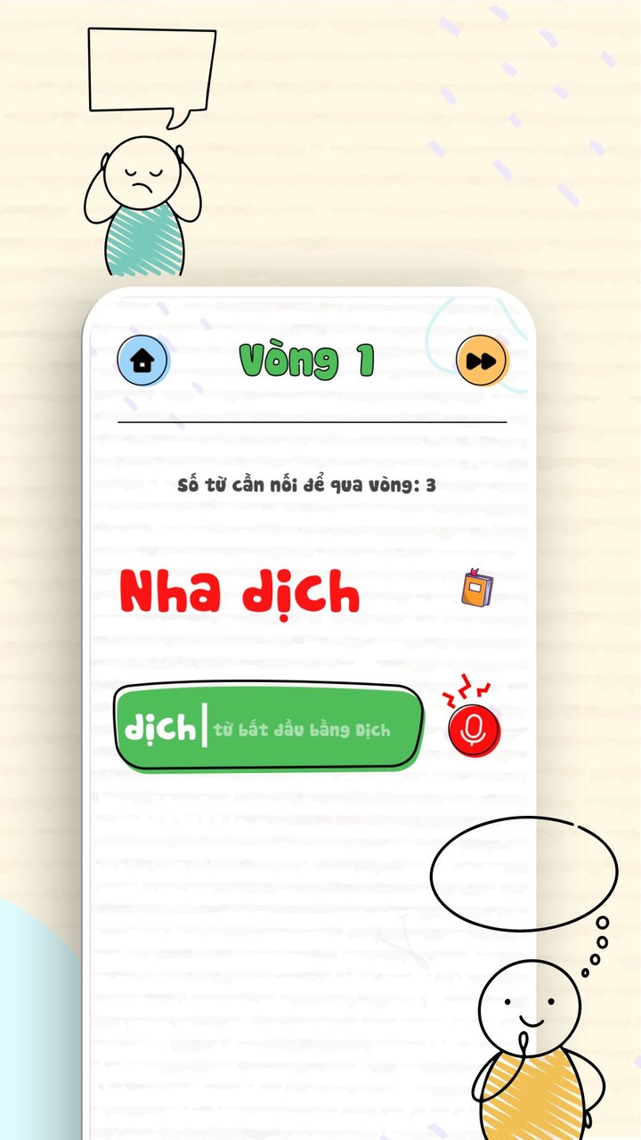 Nối từ - Ghép từ tiếng việt screenshot image 4_Popularmodapk.com