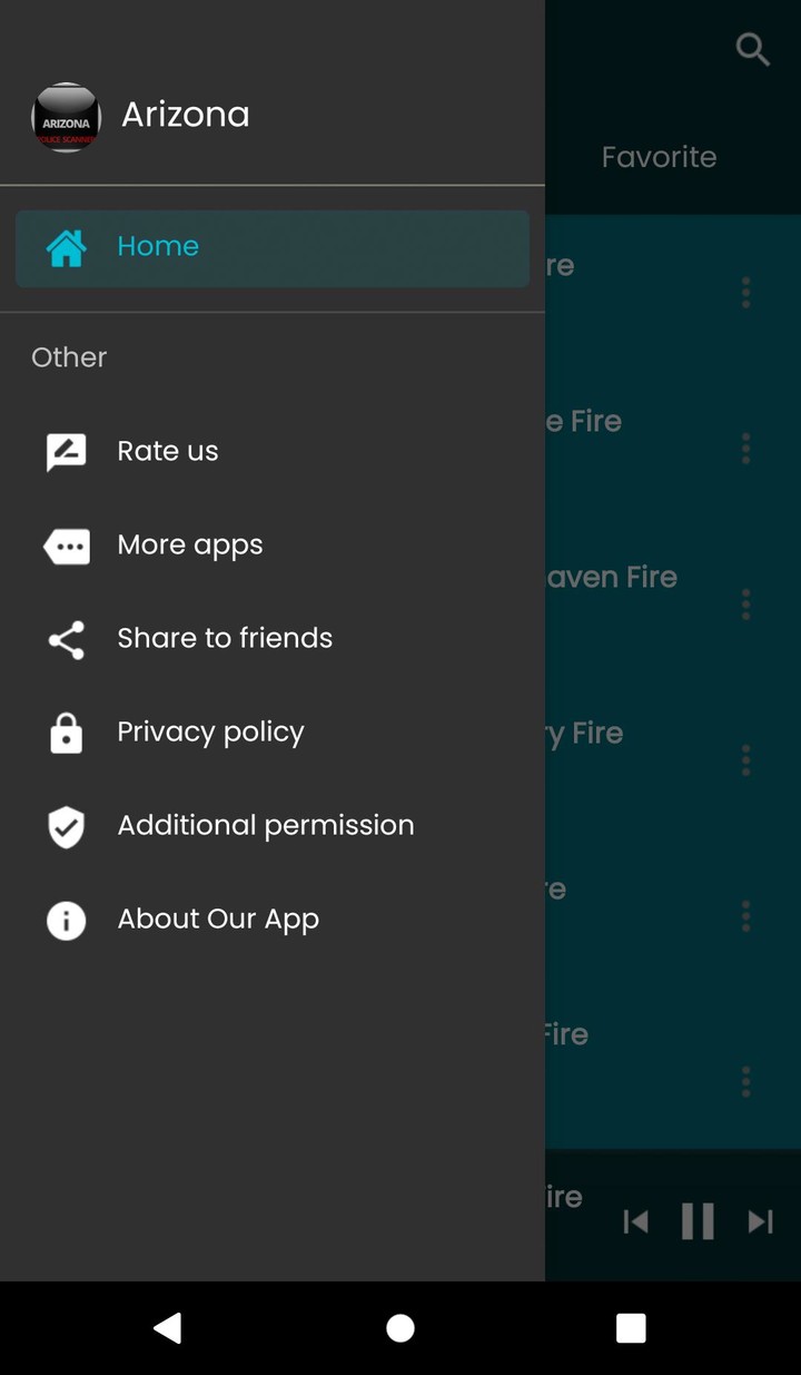 Arizona scanner radios screenshot image 4_Popularmodapk.com