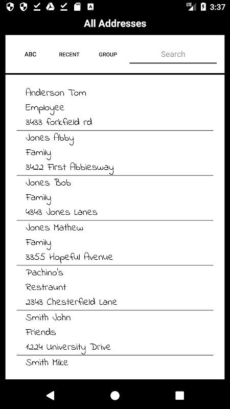 Address Book screenshot image 1_Popularmodapk.com