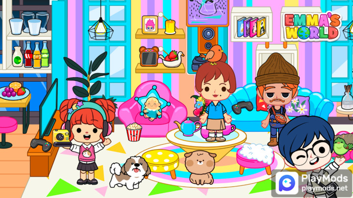 Emma's World - Town & Family screenshot image 3_Popularmodapk.com