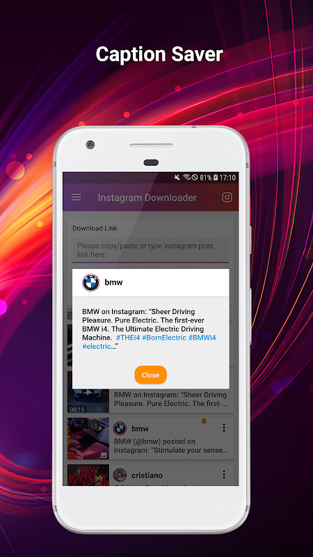Photo , Video , IGTV Downloader for Instagram screenshot image 8_Popularmodapk.com