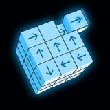 Tap to Unblock 3d Cube Away16.5_rowtechapk.com