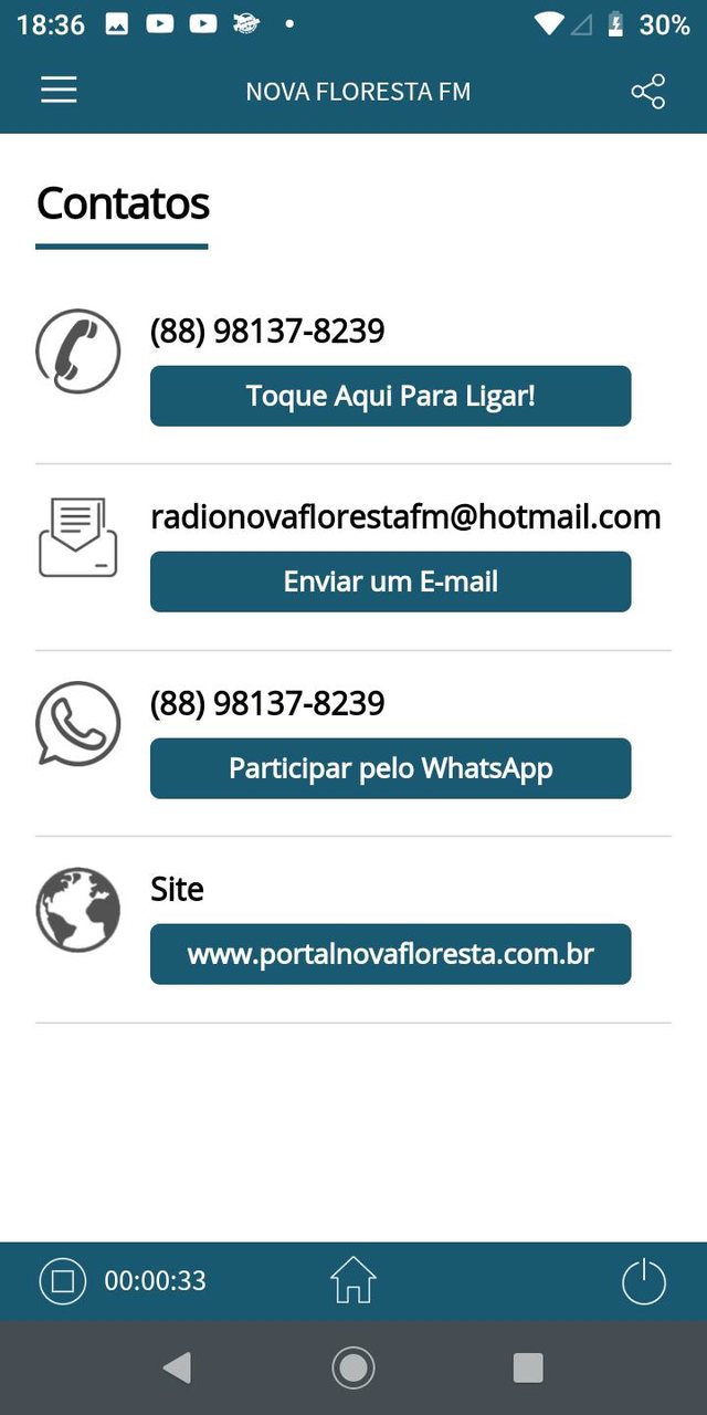 Rádio Nova Floresta FM screenshot image 4_Popularmodapk.com