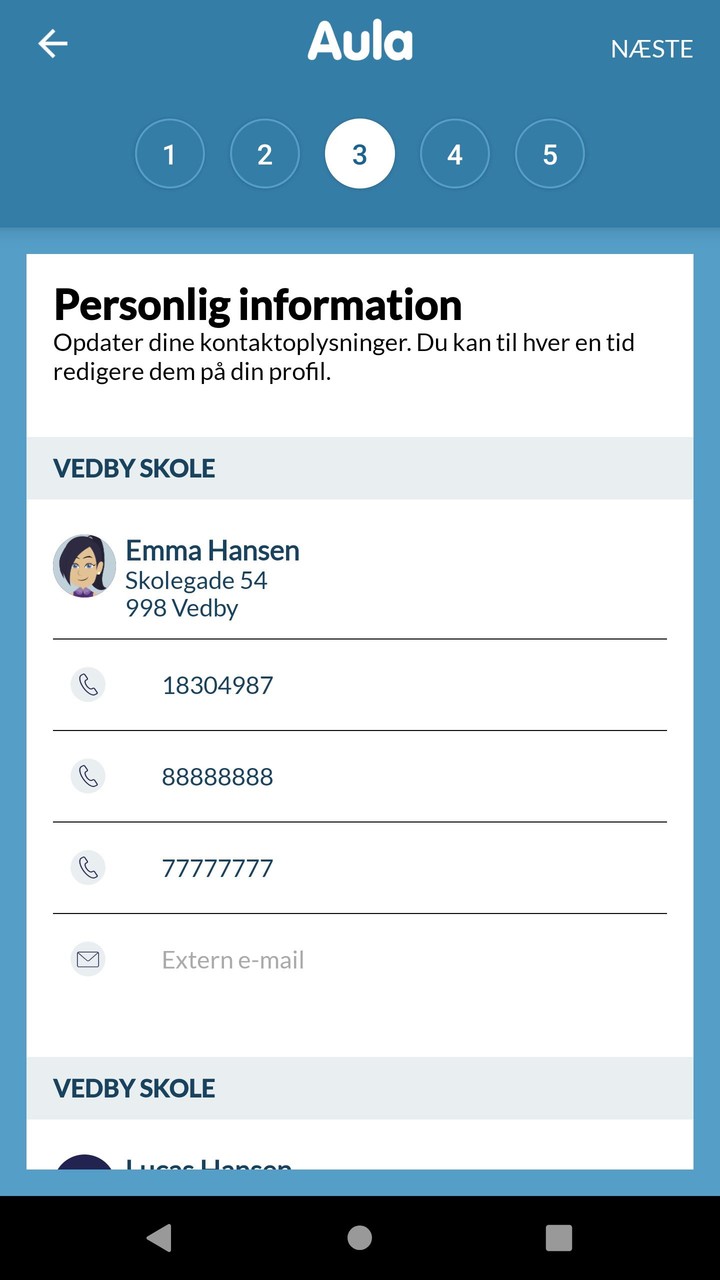 Aula for forældre og elever screenshot image 1_Popularmodapk.com