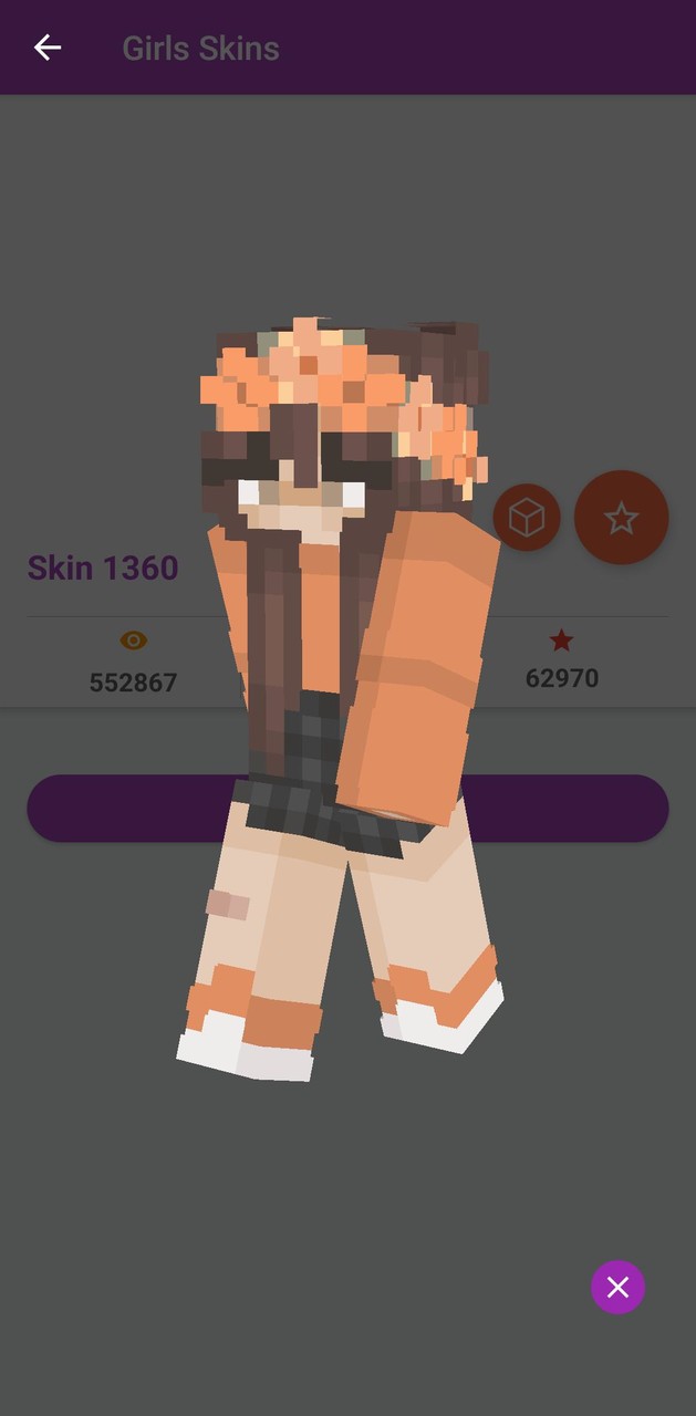 Girls Skins for Minecraft PE screenshot image 3_Popularmodapk.com
