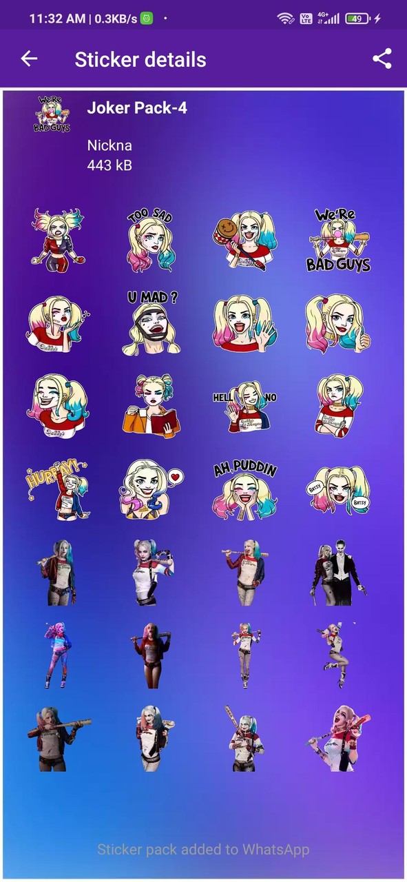 Joker Stickers -WAStickersApp screenshot image 6_Popularmodapk.com