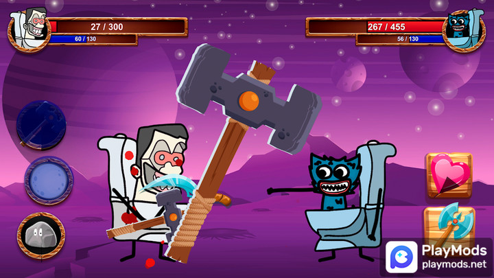 Cartoon Battle<span>(No Ads)</span> screenshot image 1_Popularmodapk.com