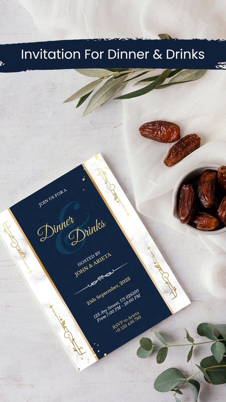 Invitation Maker, Card Maker screenshot image 9_Popularmodapk.com