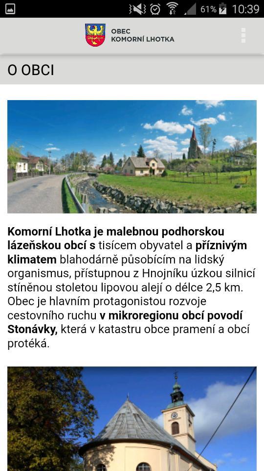 Obec Komorní Lhotka screenshot image 6_Popularmodapk.com