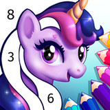 Unicorns Coloring By Numbers3.12_rowtechapk.com