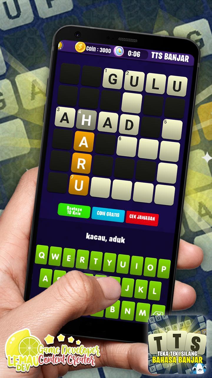 TTS Banjar : Teka Teki Silang  screenshot image 2_Popularmodapk.com
