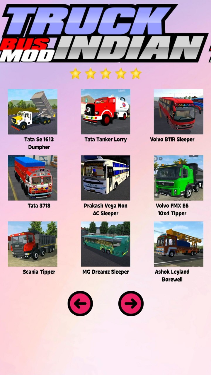 Bus Mod Truck Indian screenshot image 6_Popularmodapk.com